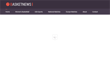 Tablet Screenshot of basketnews.net